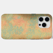 Shabby chic naadloze behang iPhone case (Achterkant (horizontaal))