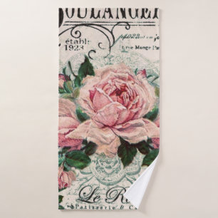 shabby chic , ontkoppeling , Victoriaans , frans c Badhanddoek