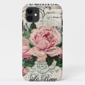shabby chic , ontkoppeling , Victoriaans , frans c Case-Mate iPhone Case (Achterkant)