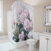 shabby chic , ontkoppeling , Victoriaans , frans c Douchegordijn (In situ)