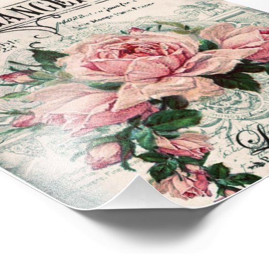 shabby chic , ontkoppeling , Victoriaans , frans c Foto Afdruk (Hoek)