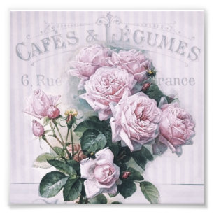 shabby chic , ontkoppeling , Victoriaans , frans c Foto Afdruk
