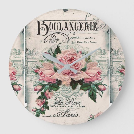 shabby chic , ontkoppeling , Victoriaans , frans c Grote Klok (Voorkant)