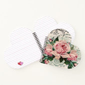 shabby chic , ontkoppeling , Victoriaans , frans c Notitieboek (Binnen)