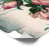 shabby chic , ontkoppeling , Victoriaans , frans c Perfect Poster (Hoek)