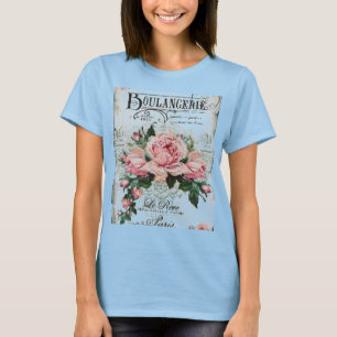 shabby chic , ontkoppeling , Victoriaans , frans c T-shirt