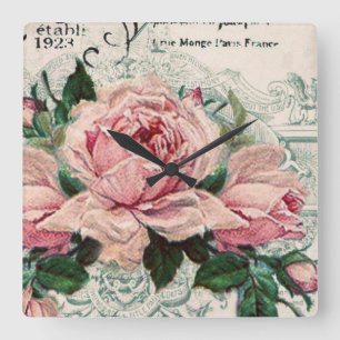 shabby chic , ontkoppeling , Victoriaans , frans c Vierkante Klok