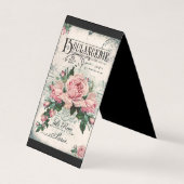 shabby chic , ontkoppeling , Victoriaans , frans c Visitekaartje (Voorkant)
