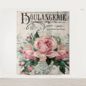 shabby chic , ontkoppeling , Victoriaans , frans c Wandkleed (Voorkant)