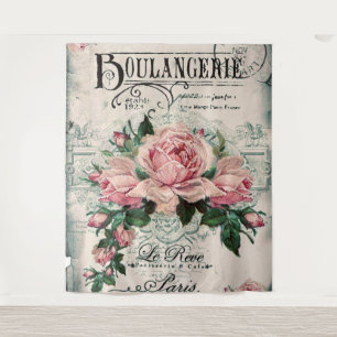 shabby chic , ontkoppeling , Victoriaans , frans c Wandkleed