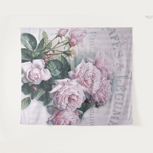 shabby chic , ontkoppeling , Victoriaans , frans c Wandkleed (Voorkant (horizontaal))