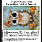 Shabby Chic Owl, Bow Stropdas, Bloemen DJ4L Decoup Tissuepapier