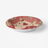 shabby chic papieren kommen (Gebogen)