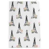 Shabby Chic Parijs Medium Cadeauzakje (Achterkant)