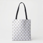 Shabby Chic Parijs Tote Bag (Voorkant)
