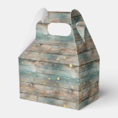 Shabby Chic Pastel Houten Bruiloft Bedankdoosjes (Achterkant)