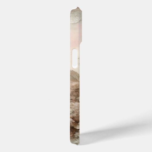  Shabby Chic Pastel Roze Rose Case-Mate iPhone Case (Achterkant / Rechts)