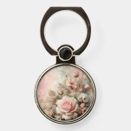   Shabby Chic Pastel Roze Rose Telefoonring