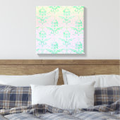 Shabby Chic Pastel Sunrise Canvas Muurkunst (Insitu (Slaapkamer))