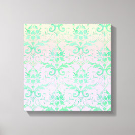 Shabby Chic Pastel Sunrise Canvas Muurkunst Afdruk
