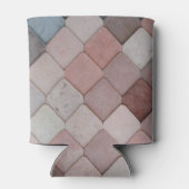 Shabby Chic Pastel Tiles Blikjeskoeler (Achterkant)