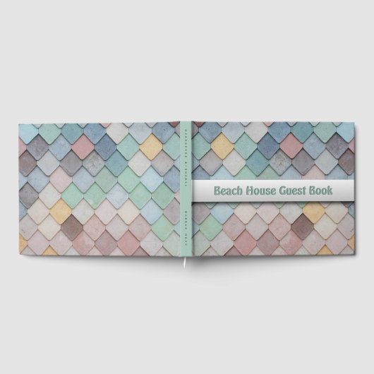 Shabby Chic Pastel Tiles Gastenboek (Volledig)