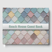 Shabby Chic Pastel Tiles Gastenboek (Voorkant)