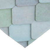 Shabby Chic Pastel Tiles Korte Tafelloper (Hoek)