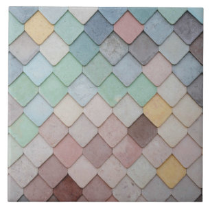 Shabby Chic Pastel Tiles Tegeltje
