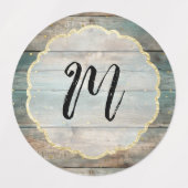 Shabby Chic Pastel Wood Labels (Design 1)