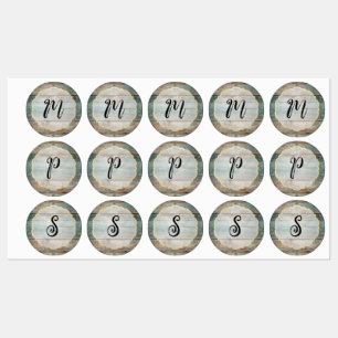 Shabby Chic Pastel Wood Labels