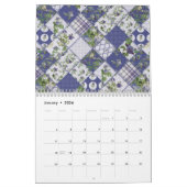 Shabby Chic Patchwork Quilt Wall Calendar Kalender (Jan 2026)