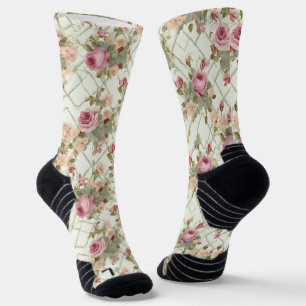 Shabby Chic Pattern  Sokken
