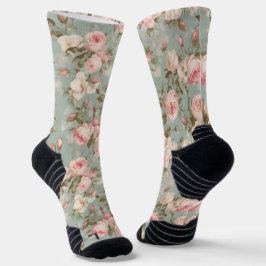 Shabby Chic Pattern  Sokken