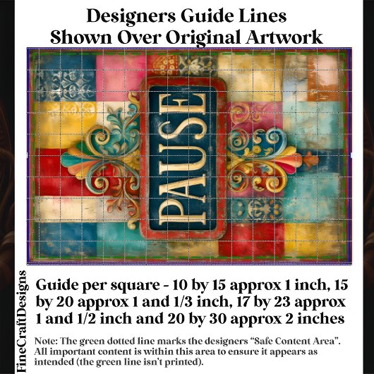 Shabby Chic Pauze  Teken DP5 Decoupage Tissuepapier