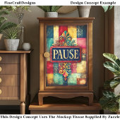 Shabby Chic Pauze Teken DP5F Decoupage Tissuepapier