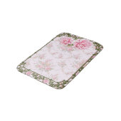 Shabby Chic  Peonies Badmat (Gekanteld)