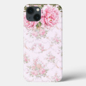 Shabby Chic Peonies Case-Mate iPhone Case (Achterkant)