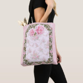 Shabby Chic Peonies Tote Bag (Dichtbij)