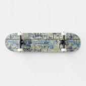 Shabby Chic Persoonlijk Skateboard (Horizontaal)