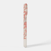 Shabby Chic Pink & Cream Bloemen gepersonaliseerd iPhone 15 Case (Rechterkant)