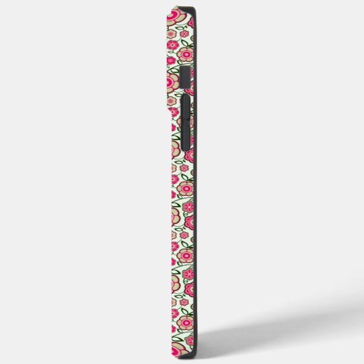 Shabby Chic Pink Floral Case-Mate iPhone Case (Achterkant / Links)
