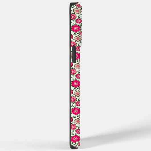 Shabby Chic Pink Floral Case-Mate iPhone Case (Achterkant / Rechts)