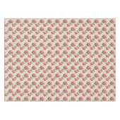 Shabby Chic Pink Gardenias Tafelkleed (Voorkant (Horizontaal))