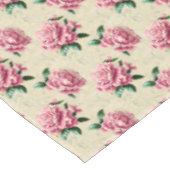 Shabby Chic Pink Gardenias Tafelkleed (Gekanteld)