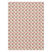 Shabby Chic Pink Gardenias Tafelkleed (Voorkant)
