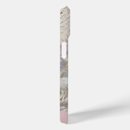  shabby chic Pink Gepersonaliseerde naam Case-Mate iPhone Case (Achterkant / Rechts)