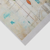 Shabby Chic Pink Peony Waterverf S9 Decoupage Tissuepapier (Detail)