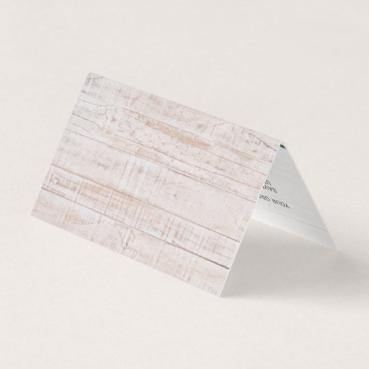 Shabby Chic Pink Roses op Rustisch Land Dank je Kaart (Achterkant)