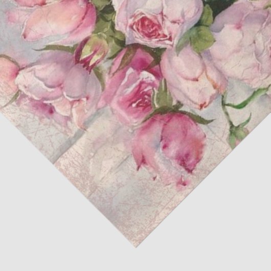 Shabby Chic Pink Series Design 14 Tissuepapier (Detail)